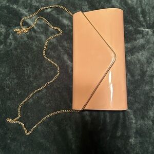 Elegant Tan Clutch Bag